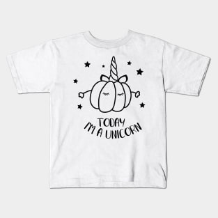 Pumpkin Unicorn Kids T-Shirt